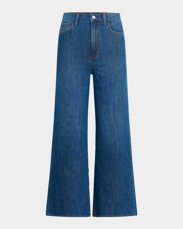 The Mia Wide-Leg Ankle Jeans